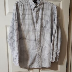 Austin Clothing Co. Black and White Plaid Shirt